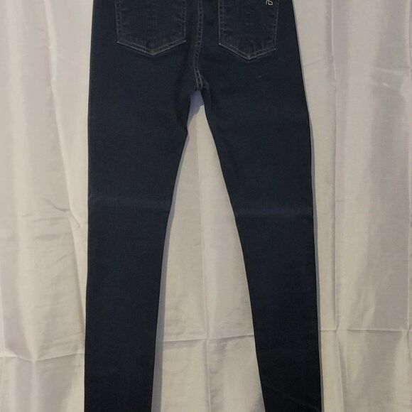 * RAG & BONE STRAIGHT LEG MID RISE STRETCHY BLUE JEANS Final Discount - Picture 4 of 9